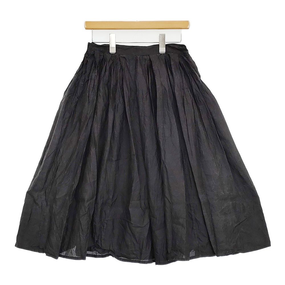 オールドマンズテーラー　ティアードスカート　ブラック R&D.M.Co- シルク タック ギャザー サイズM スカート ブラック