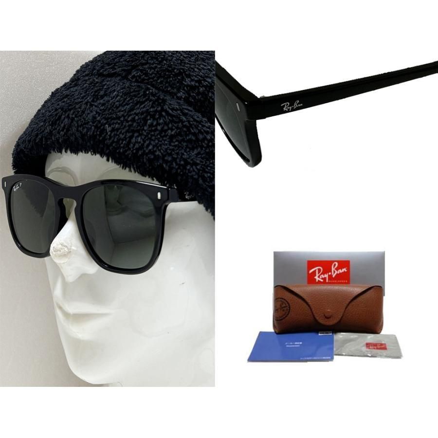 レイバン正規品偏光サングラス　RB2210F美品 レイバン 偏光サングラス Ray-Ban RB2210F 90257 53