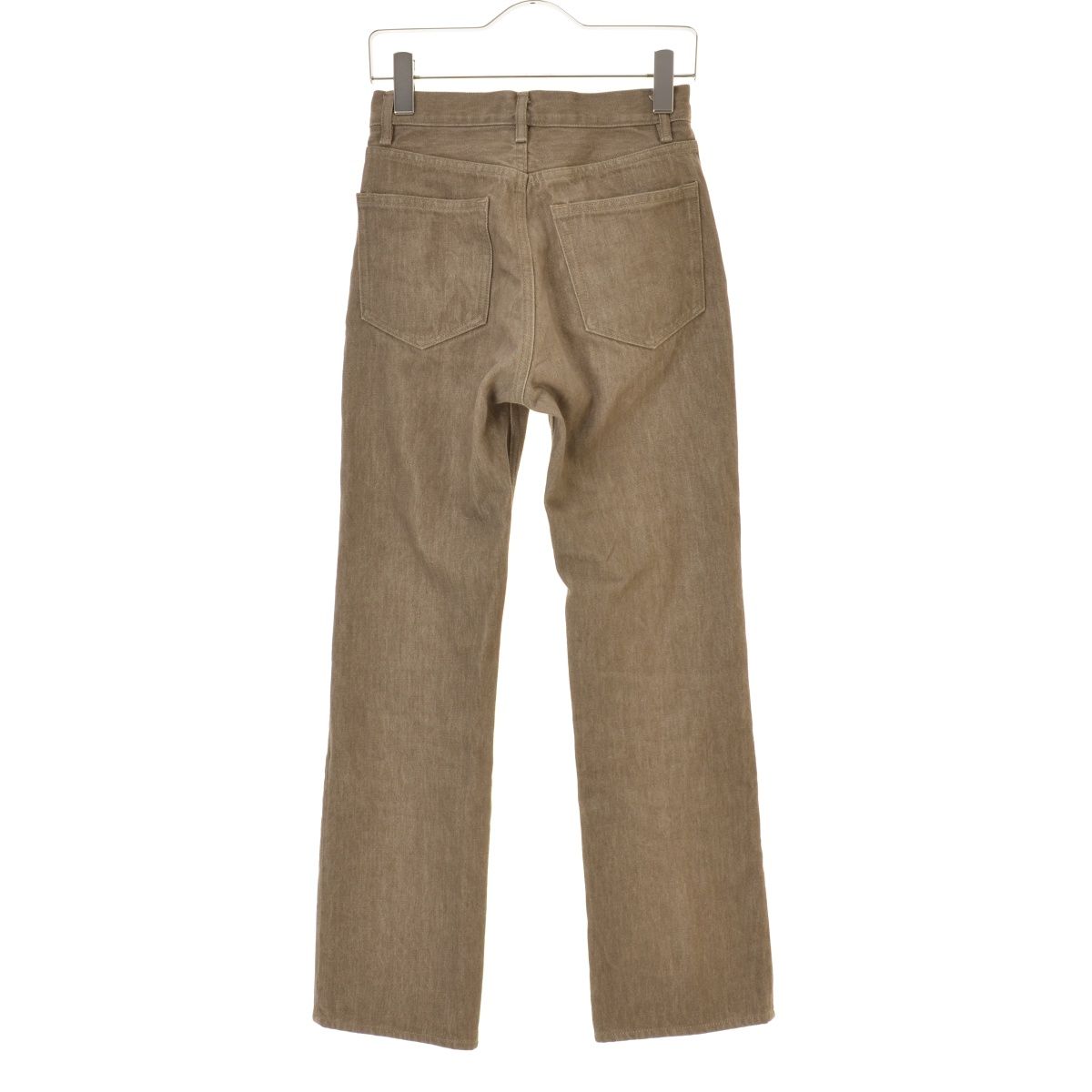 AURALEE】A23AP02MD HARD TWIST BROWN DENIM 5P PANTSデニムパンツ 