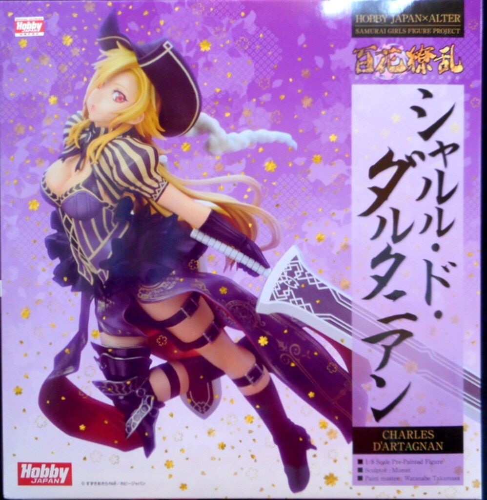 ホビージャパン 百花繚乱 シャルル ド ダルタニアン フィギュア 1⁄8