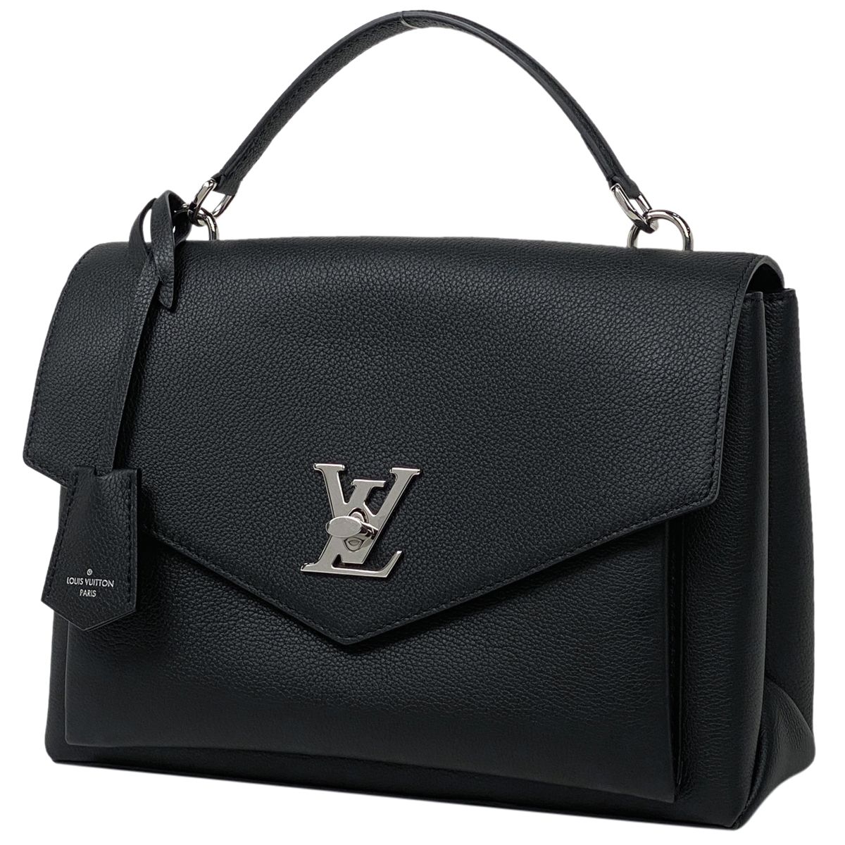 ルイ・ヴィトン Louis Vuitton マイロックミー サッチェル ハンドバッグ レザー ノワール(ブラック) M54849 レディース 【中古】  - メルカリ