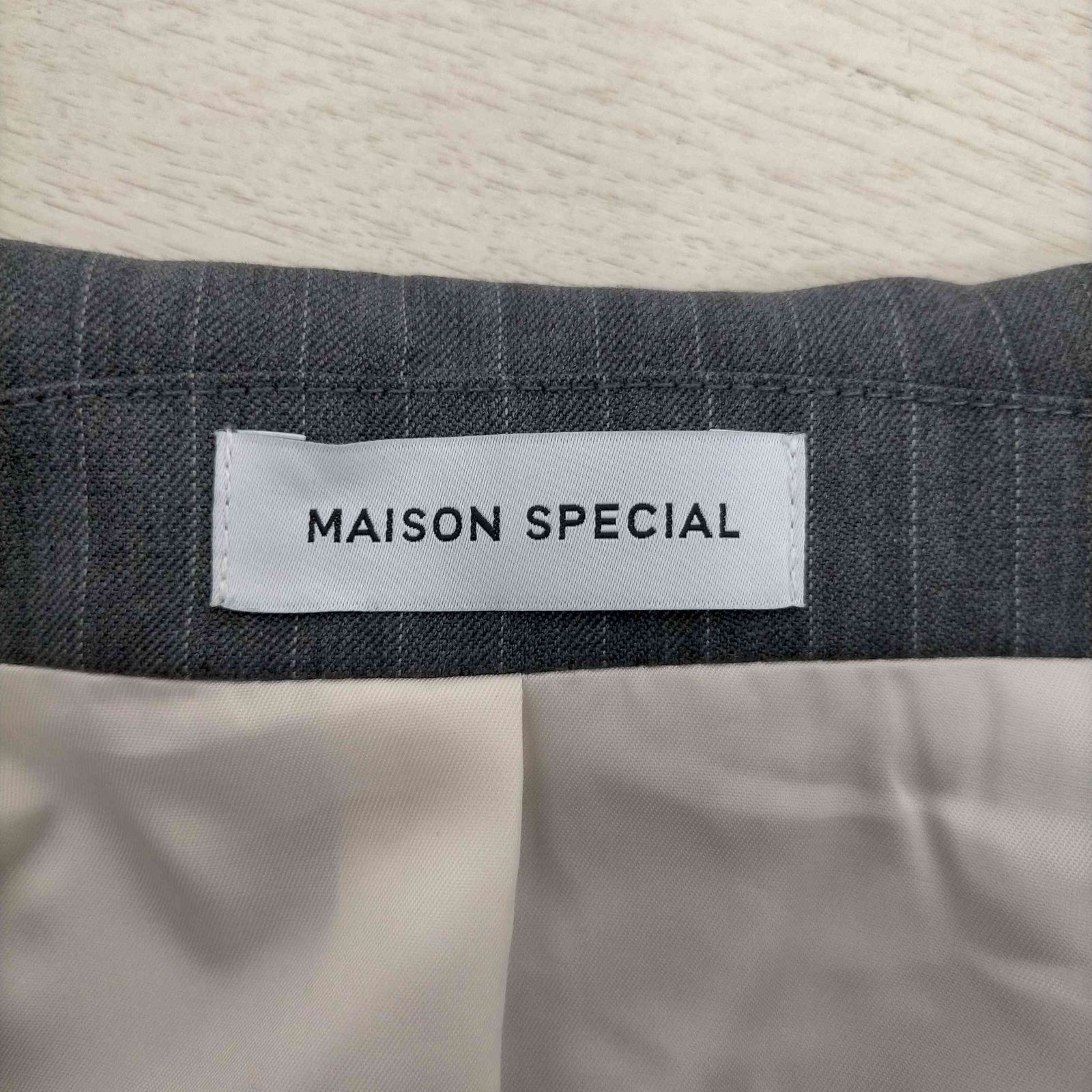 メゾンスペシャル MAISON SPECIAL 22AW ジャケットオールインワン 
