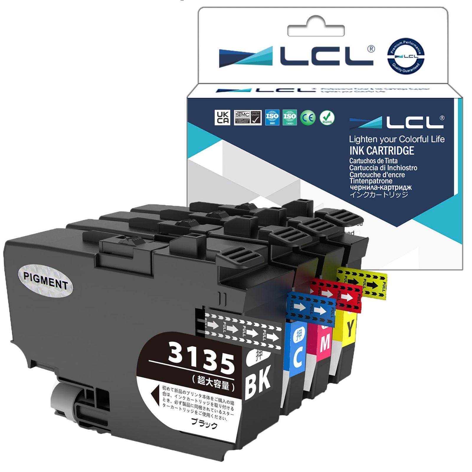 LCL Brother用 ブラザー用 LC3135-4PK LC3133-4PK LC3135 LC3135BK ...