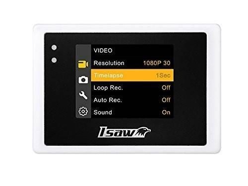 INBYTE フルHDアクションカム ウェアラブルカメラ 40m防水 ISAW EDGE 中古INBYTE フルHDアクションカム ウェアラブルカメラ 40m防水 ISAW