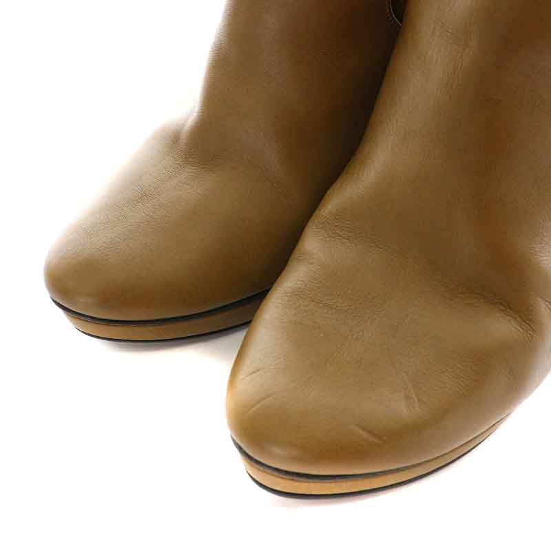 レペット Repetto ブーティ ショートブーツ レザー プラットフォーム