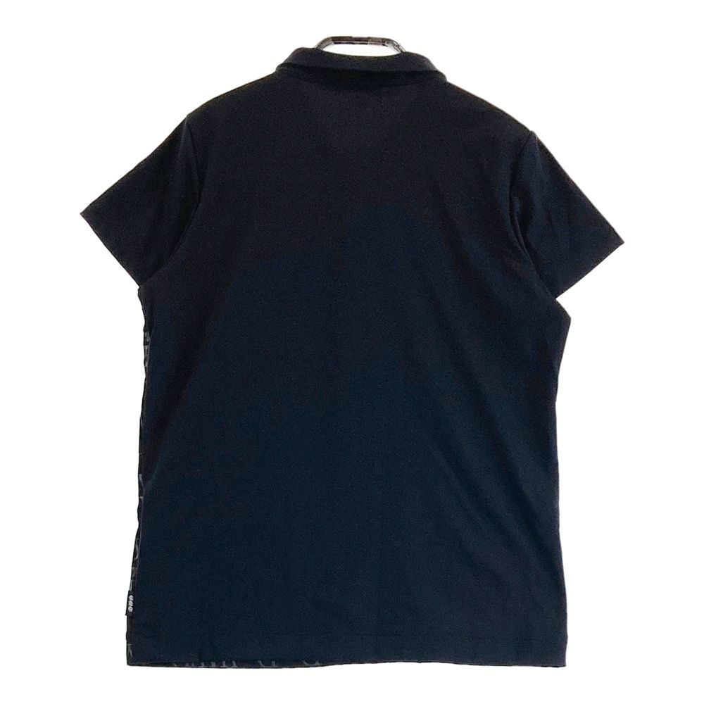 Dance With Dragon ハーフジップ ゴルフウェア ロゴ 総柄 L サイズ：2 DANCE WITH DRAGON ダンスウィズドラゴン ハーフ