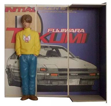 中古】フィギュア 藤原拓海 ヤングマガジン読者プレゼント「頭文字D
