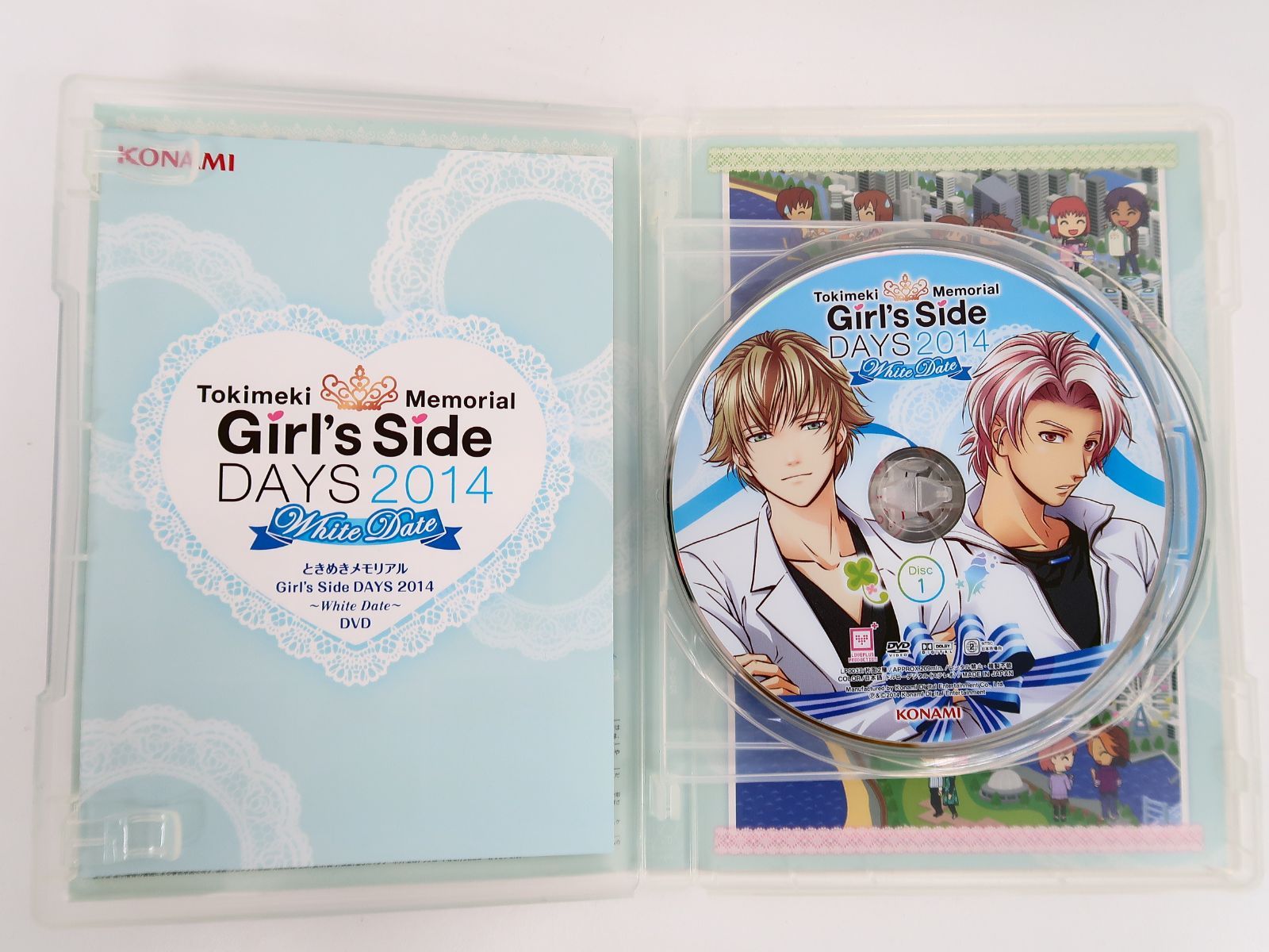 ときめきメモリアルgirls side 2014 White Date DVD
