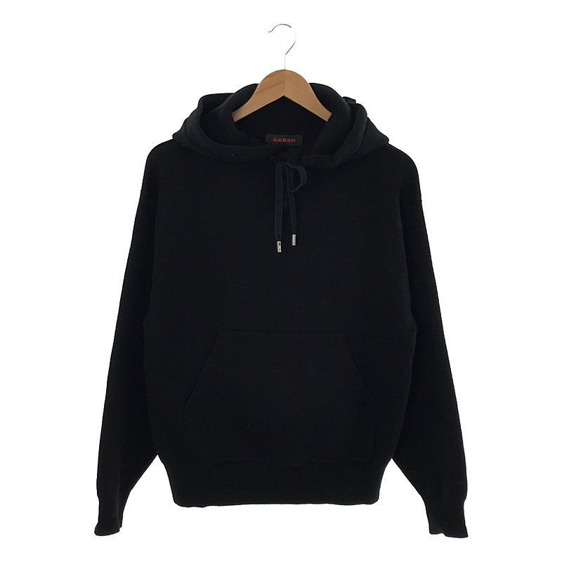 CABaN / キャバン | 2020SS | コットンカシミヤ パーカ | S | ブラック | レディース CABaN / キャバン | 2020SS | コットンカシミヤ パーカ | S | ブラック