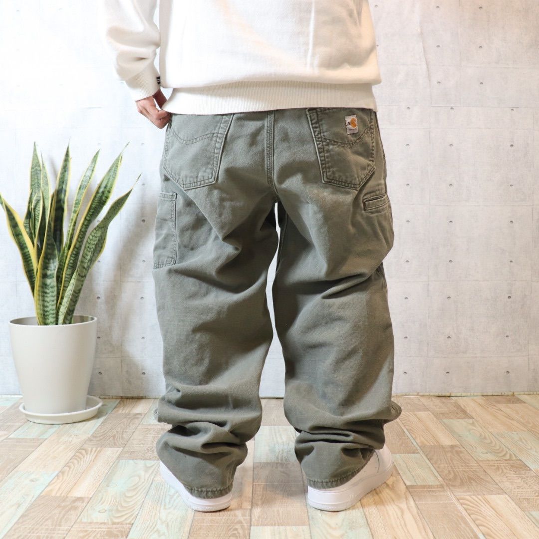 Carhartt FR ワークパンツ シルエット◎ ゆるダボ ダボパン W36 - メルカリ