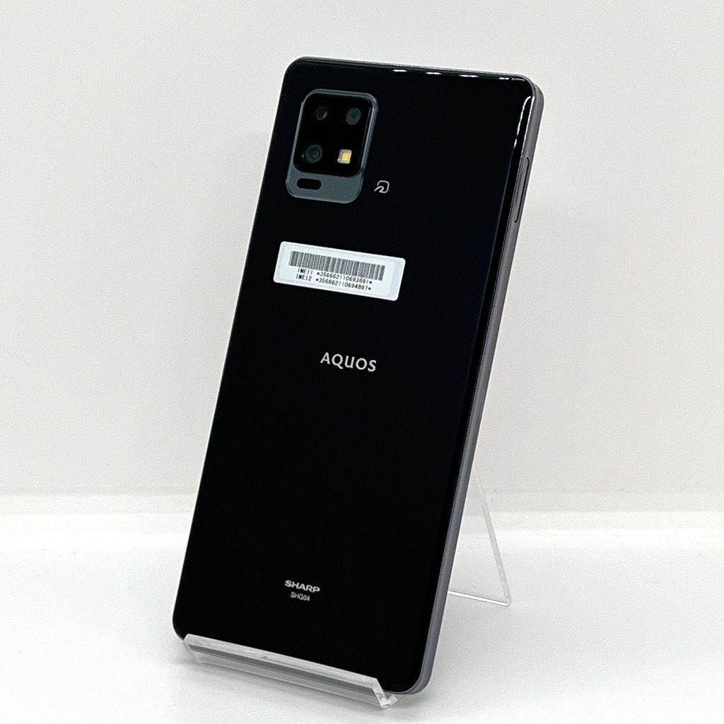 SHARP AQUOS Zero6 SHG04 ブラック SIMフリー au AQUOS zero zero6 SHG04 au版 Bランク ブラック ホワイト SIM