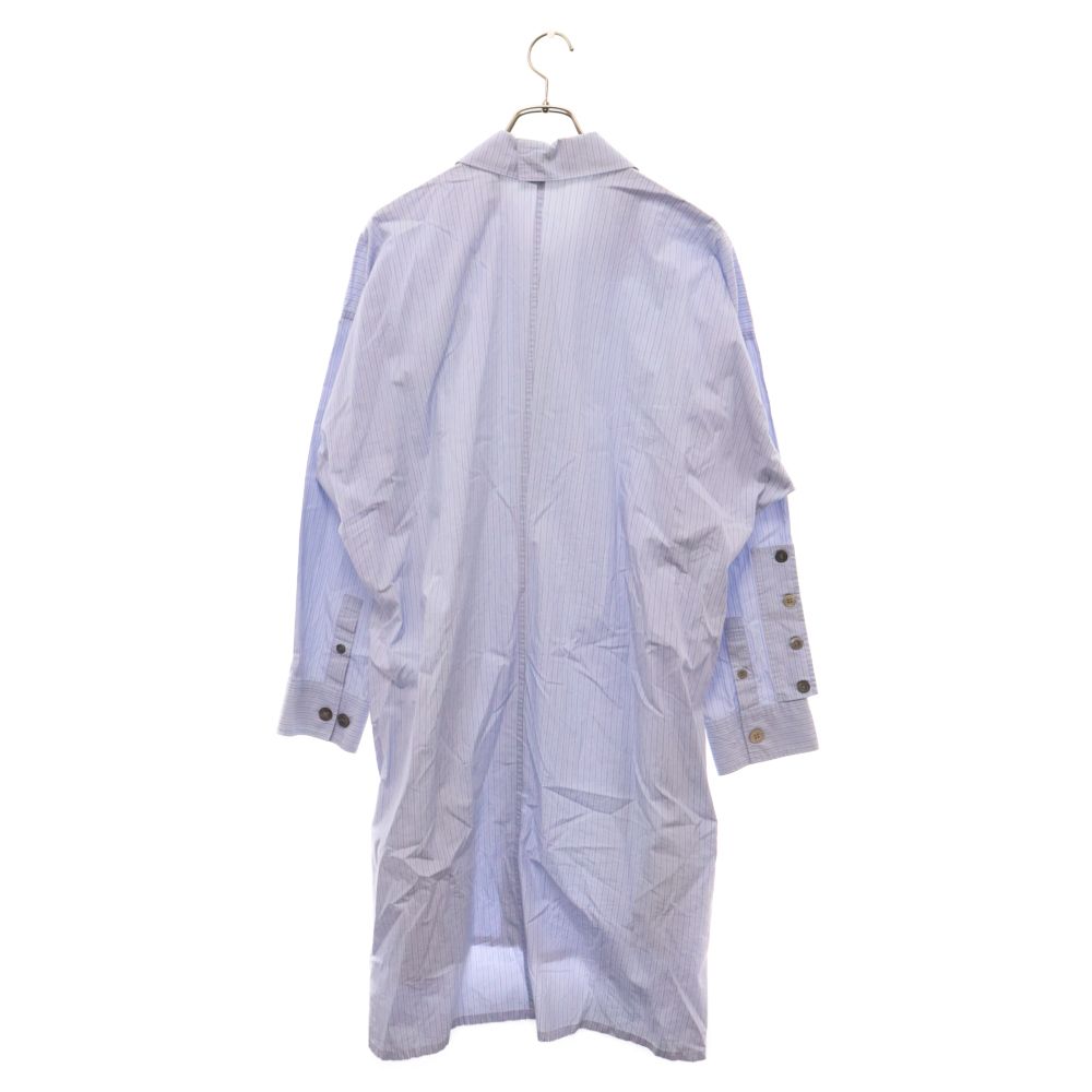 yohji yamamoto 17AW ストライプ ロングシャツ