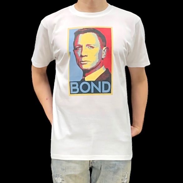 オリジナル Tシャツ 007 カジノロワイヤル 6代目ジェームズ