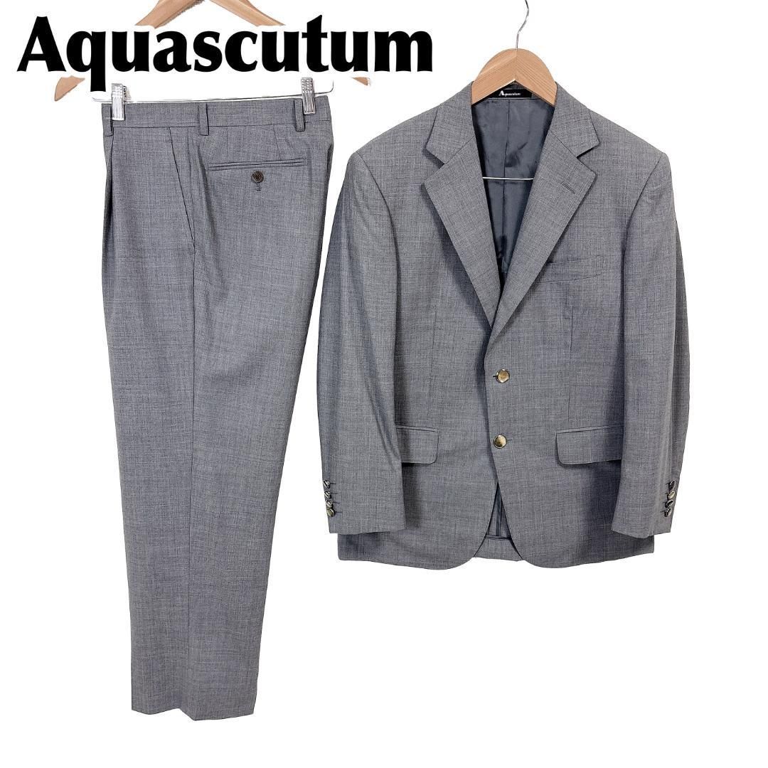 Aquascutum スーツセットアップ ジャケット90A4パンツ92A5