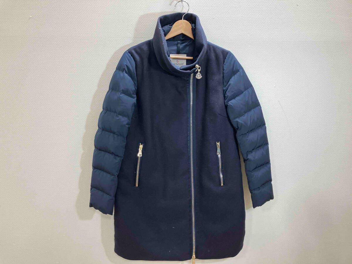 ASAP　正規品★ モンクレール AGLAIA ウール切替 ダウンコート MONCLER モンクレール AGLAIA ダウンコート ウール切り替え