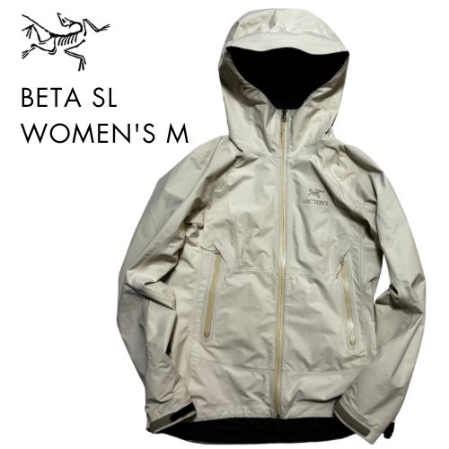 アークテリクス ベータSL women s S ホワイト arc teryx beta SL size M blue