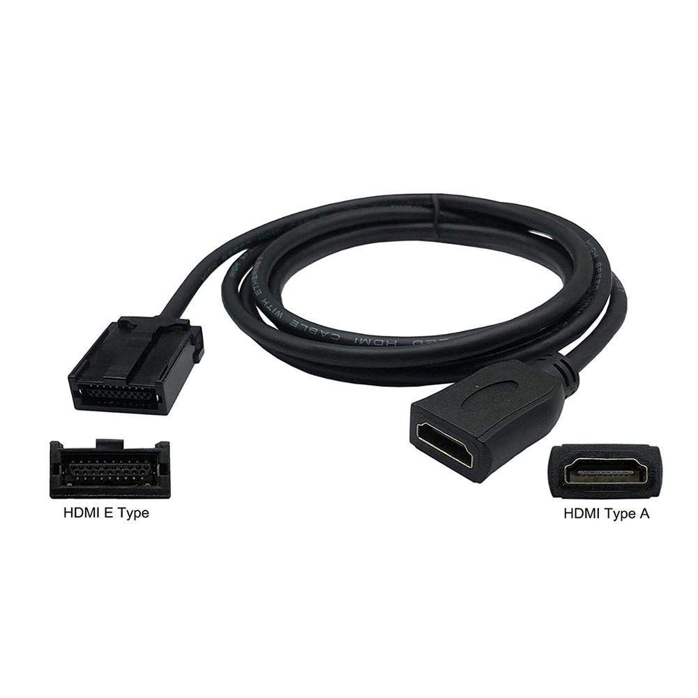 在庫処分】YFFSFDC カーナビ用HDMIケーブル Eタイプ-Aタイプ 高品質