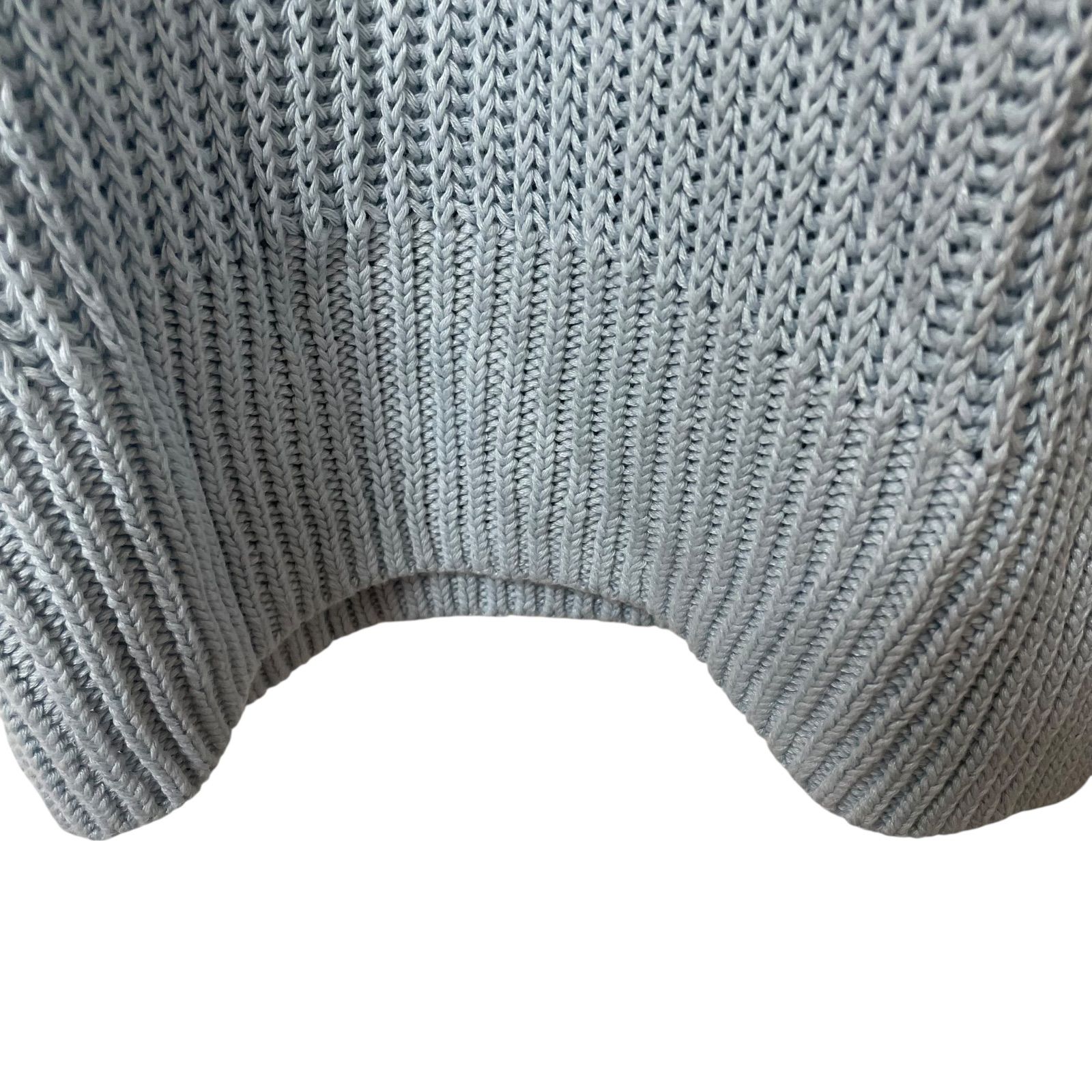 専用です☺︎セオリー Z1493 theory セオリー リブ編みセーター クルーネック 七分袖