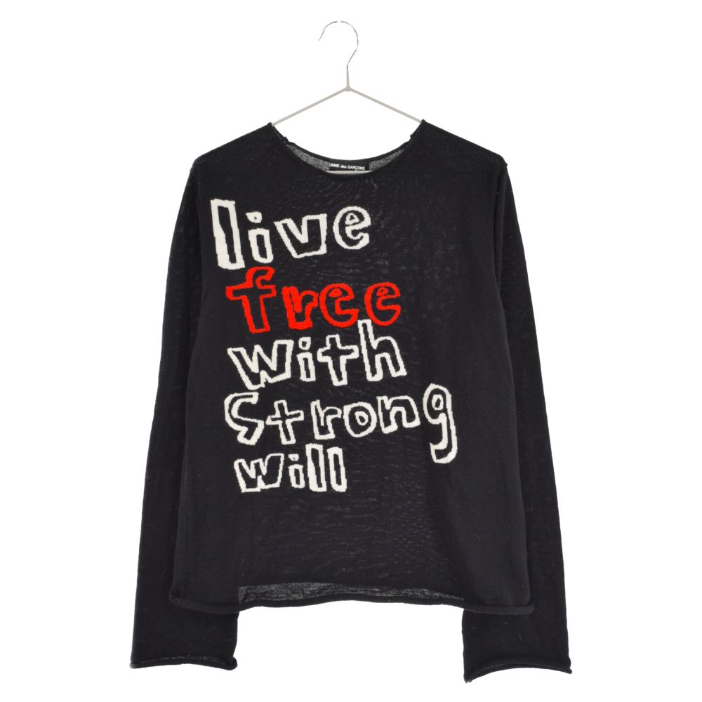 COMME des GARCONS (コムデギャルソン) 10AW LIVE FREE WITH STRONG  