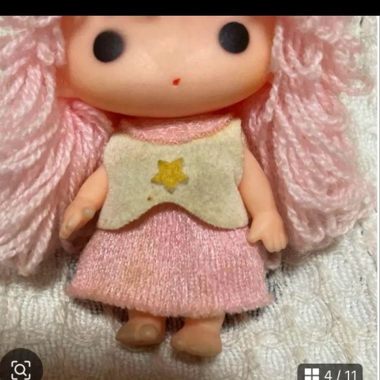 サンリオ　昭和レトロ　ヴィンテージ 1976 キキララ　ララ　人形　中古品 サンリオ 昭和レトロ ヴィンテージ 1976 キキララ ララ 人形