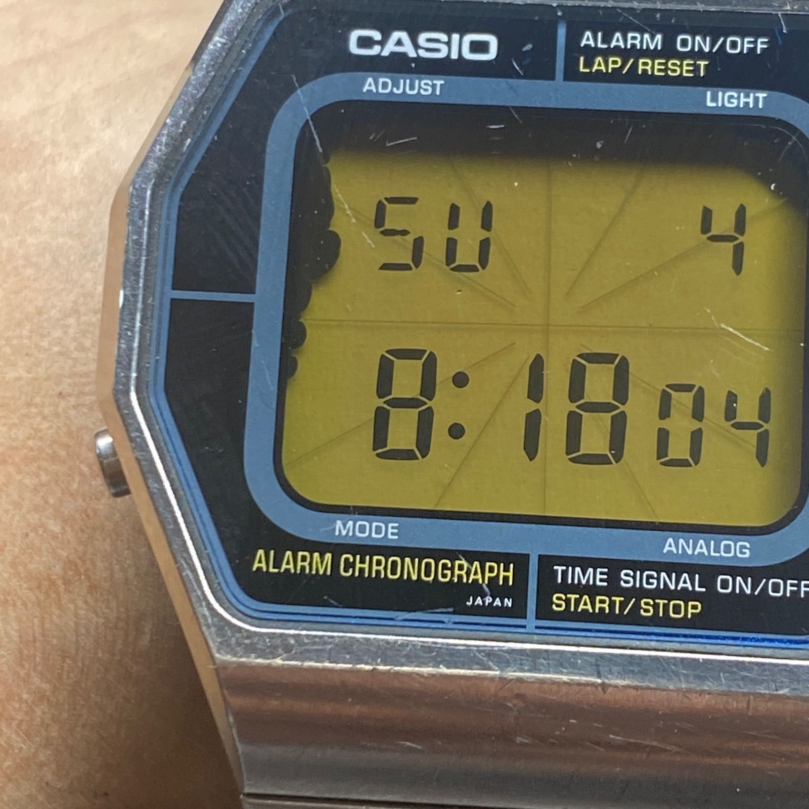 希少 レア ヴィンテージ CASIO カシオ A202 デジタル アナログ表記