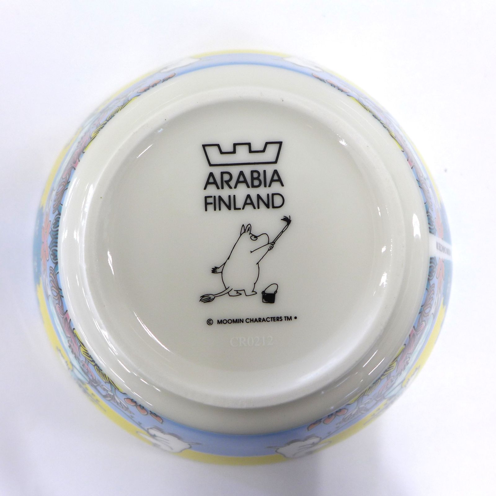 ARABIA アラビア プリマドンナ ムーミン 2012夏 シリアルボウル 廃盤品　公田店