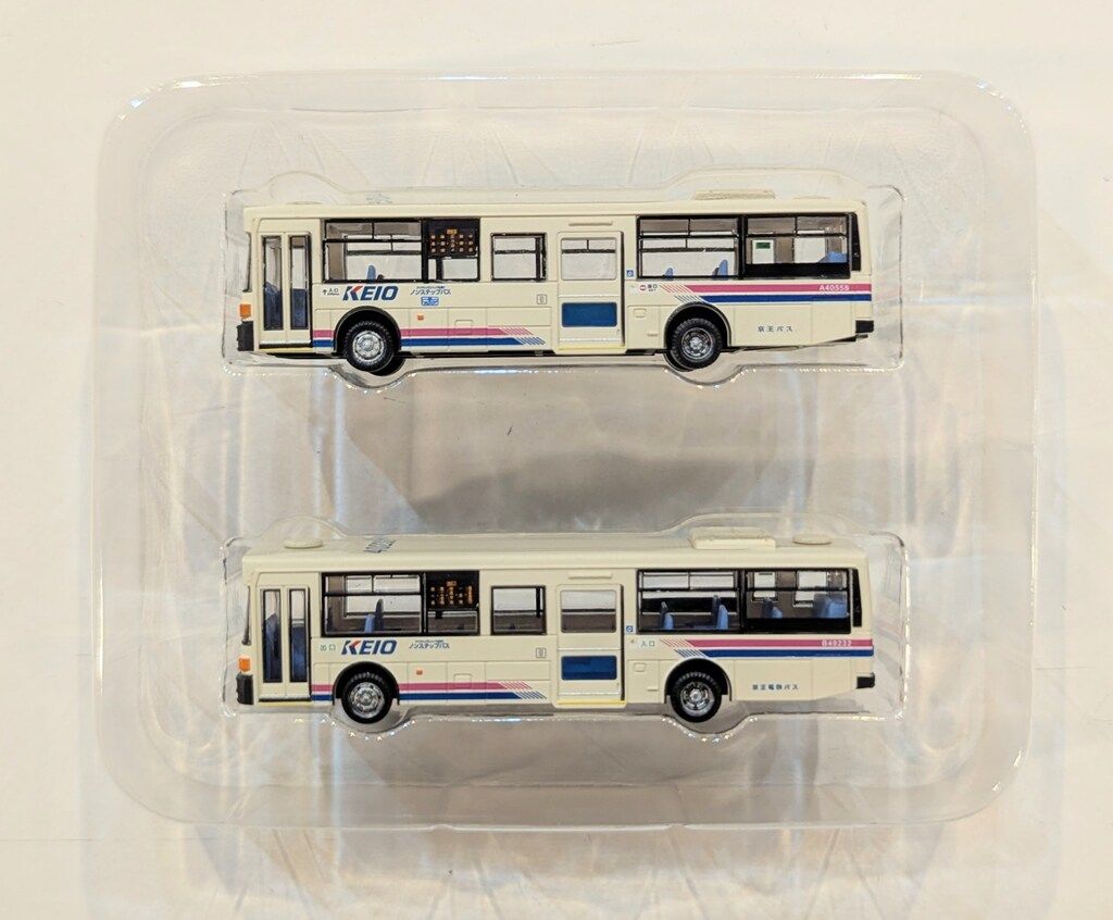新品】鉄道模型 1/150 京王バスさよなら西工96MC 中型ロング車 京王