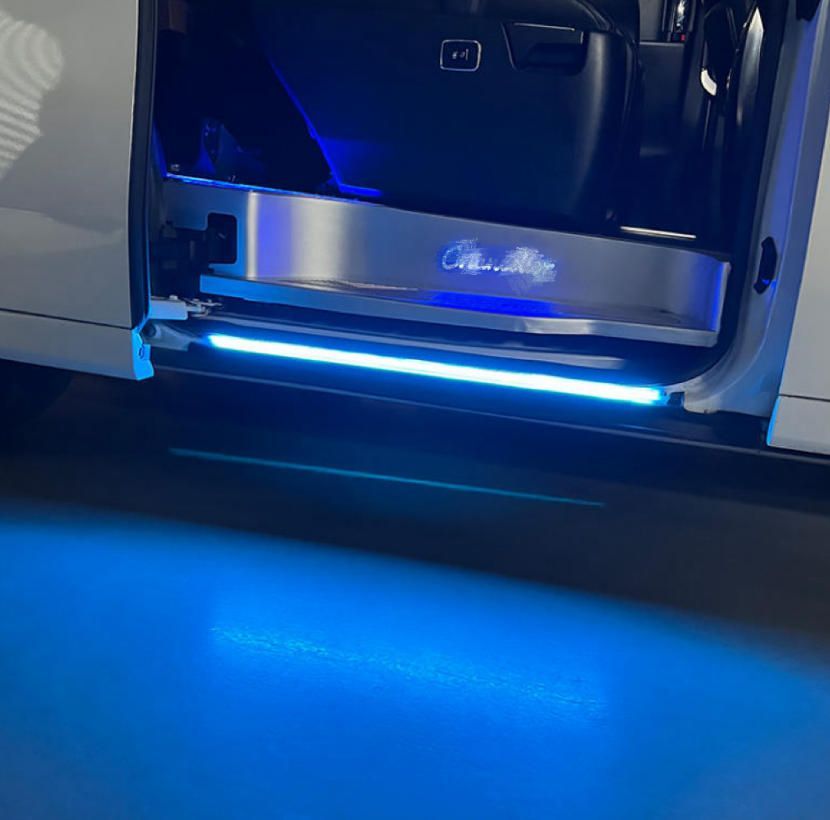 適用15-22款トヨタエルファー30系中門敷居ウェルカムライトウィルファー雰囲気灯サイドスカート灯