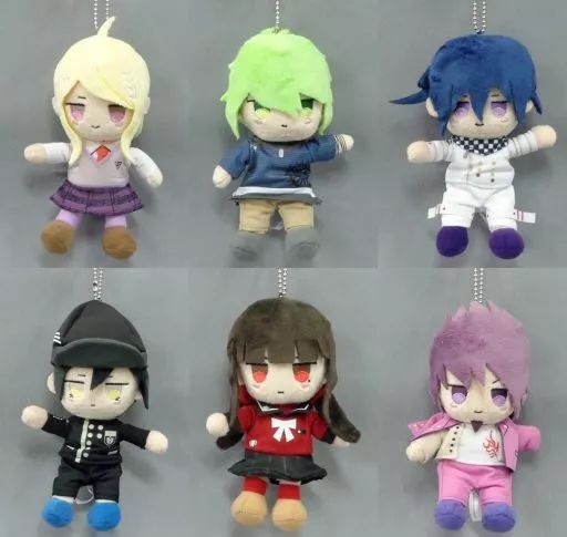 キーホルダー マスコット キャラクター 全6種セット ニューダンガンロンパV3 みんなのコロシアイ新学期 ぬいコレ