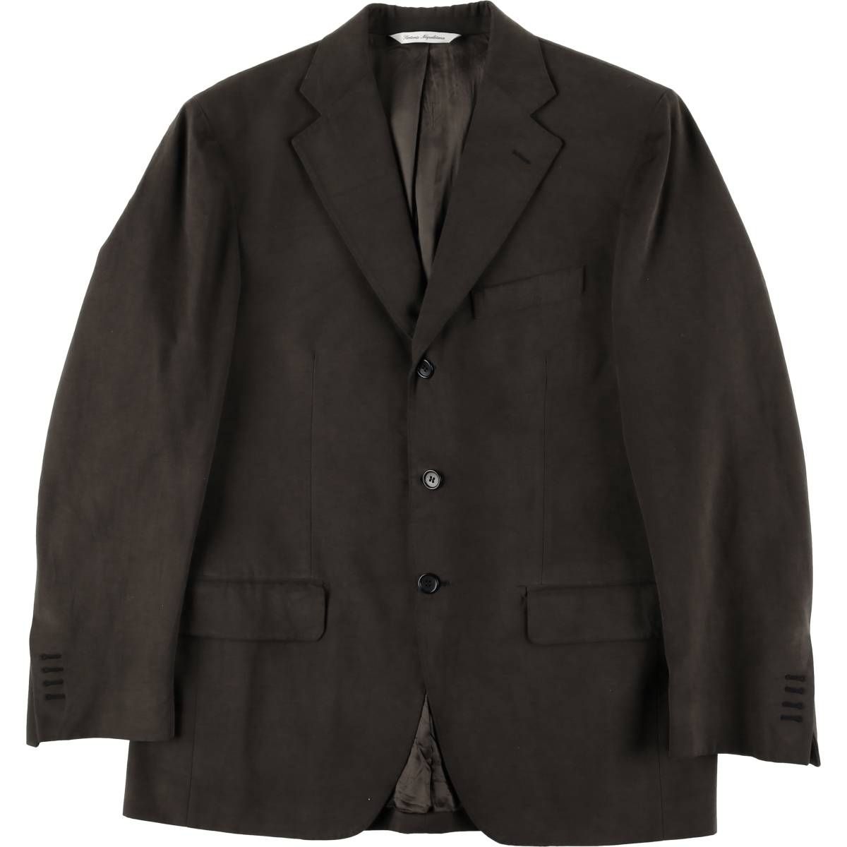 古着 デペトリロ De Petrillo Sartoria Napoletana コットンテーラードジャケット イタリア製 メンズL相当|evb031275