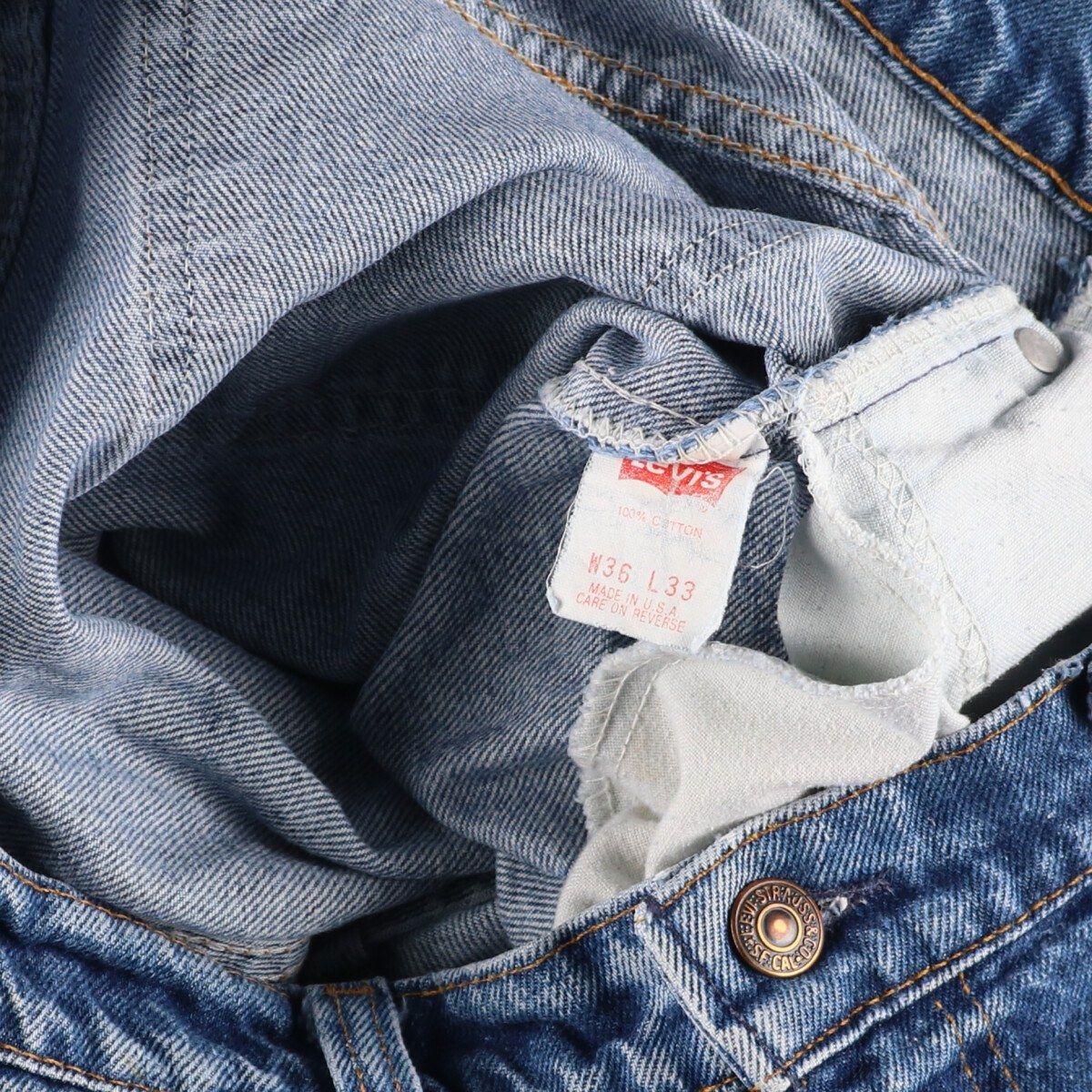 古着 90年代 リーバイス Levi's 20517 0217 オレンジタブ ブーツカットジーンズ デニムパンツ USA製 メンズw35  ヴィンテージ/eaa362732