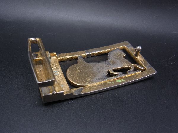 CELINE セリーヌ ベルトバックル ゴールド ロゴバックル 乗馬 付け替え