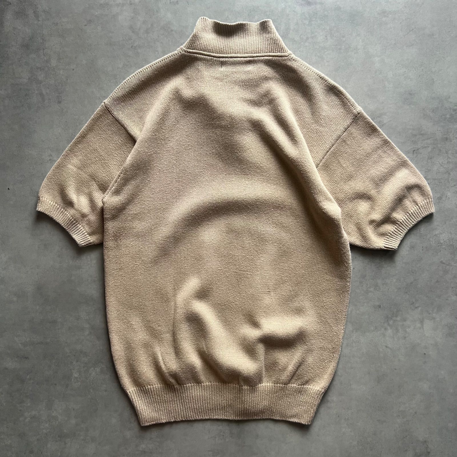 トップス 90s Polo Ralph Lauren Cotton Knit Sweat 90s Ralph Lauren cotton knit polo shirt ラルフローレン