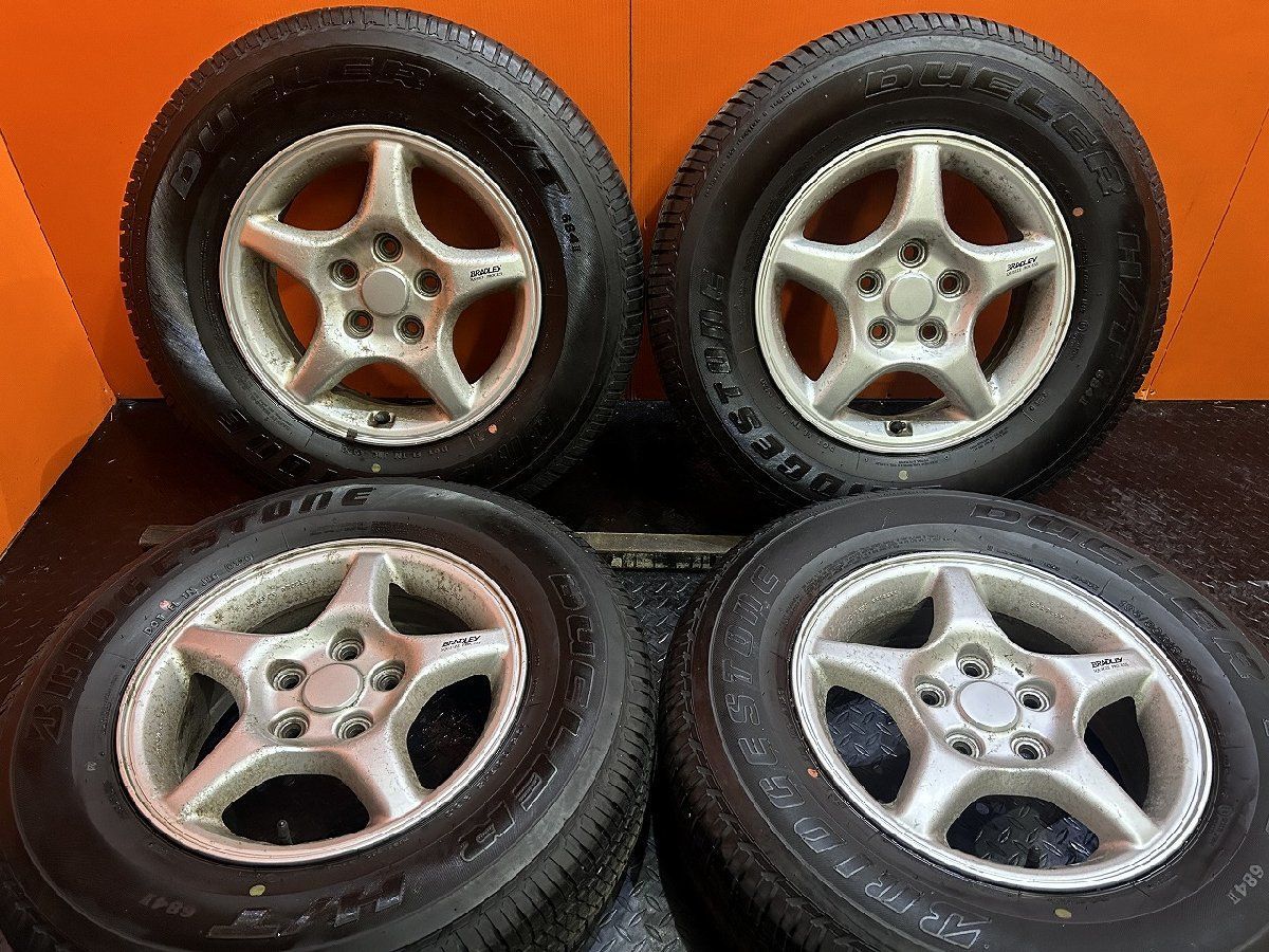 タイヤ新車外し BS 195/80R15 夏タイヤ ダイハツ テリオスキッド 純正 タイヤ新車外し BS 195/80R15 夏タイヤ ダイハツ テリオスキッド 純正