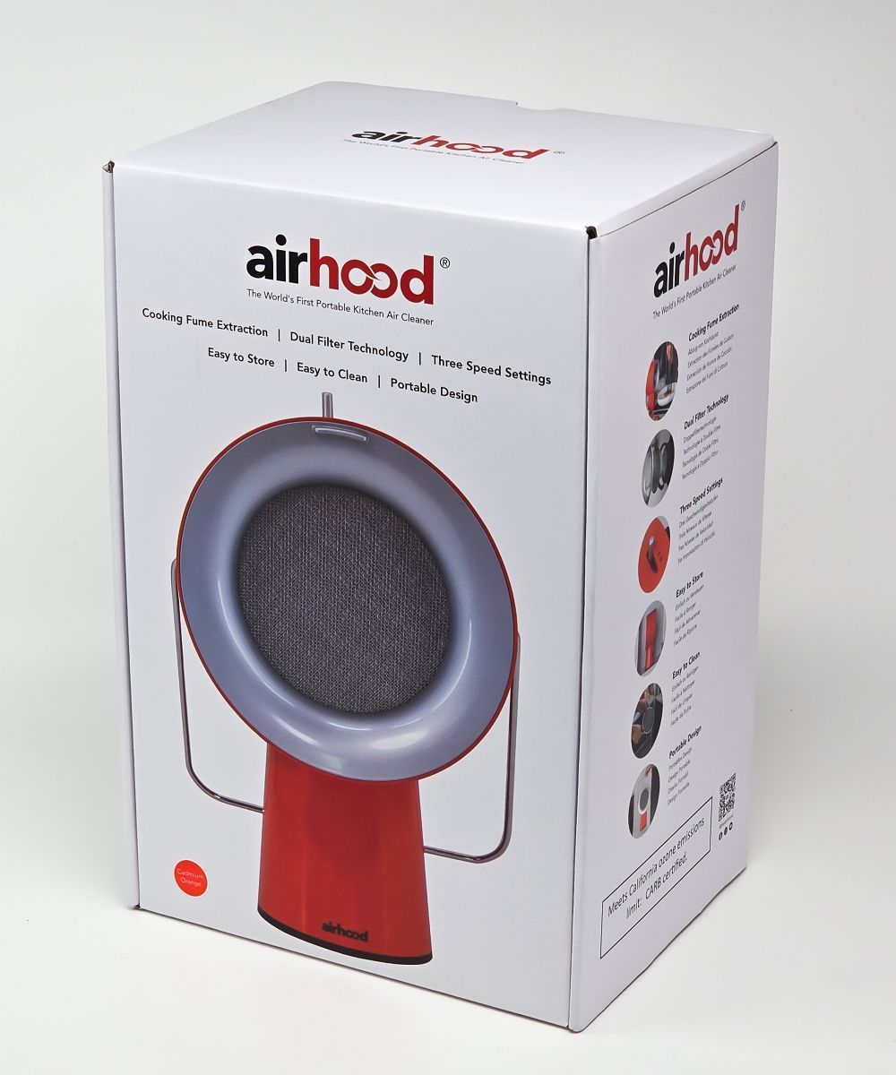 エアフード 卓上換気扇 airhood オレンジ