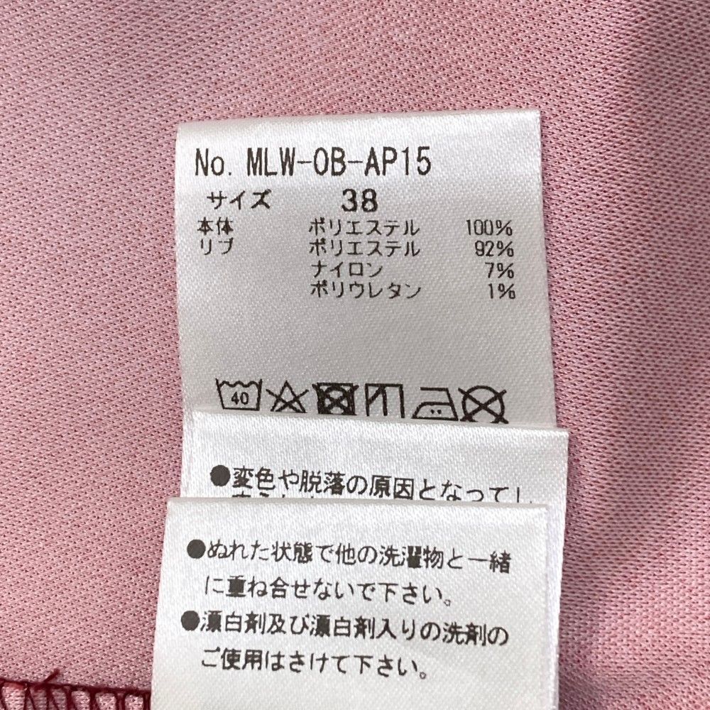 サイズ：38 MARK&LONA マークアンドロナ 半袖 ポロシャツ レッド