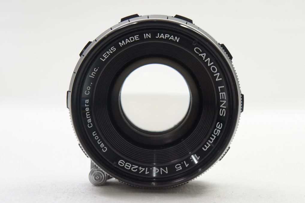 Canon 35mm f2.8 l39 ライカスクリューマウント Canon 35mm f2.8 l39 ライカスクリューマウント ケース付き Canon 35mm