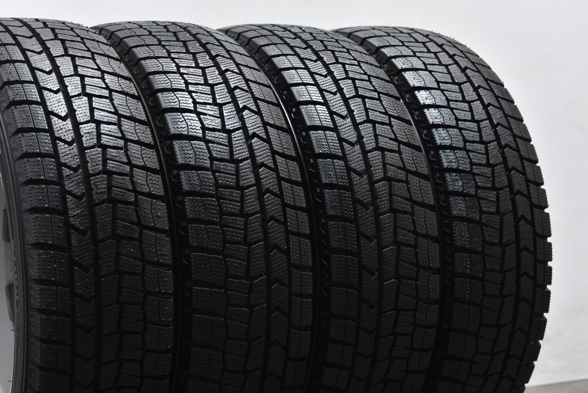 【バリ溝 2023年製】AXEL 15in 4.5J +45 PCD100 ダンロップ ウィンターマックス WM02 165/60R15 ハスラー フレアクロスオーバー 送料無料