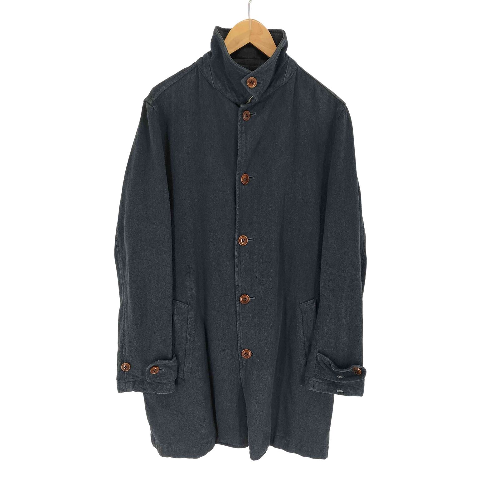 ネストローブコンフェクト nest Robe CONFECT リネンステン コート メンズ JPN 3