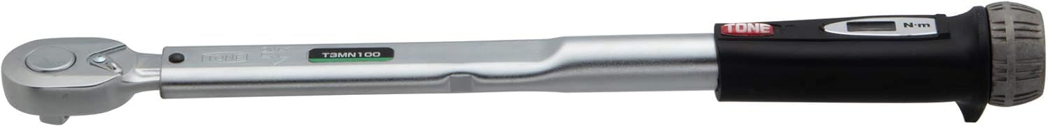 トネ(TONE) プレセット形トルクレンチ(ダイレクトセットタイプ) T3MN100-QL 差込角9.5mm(3/8