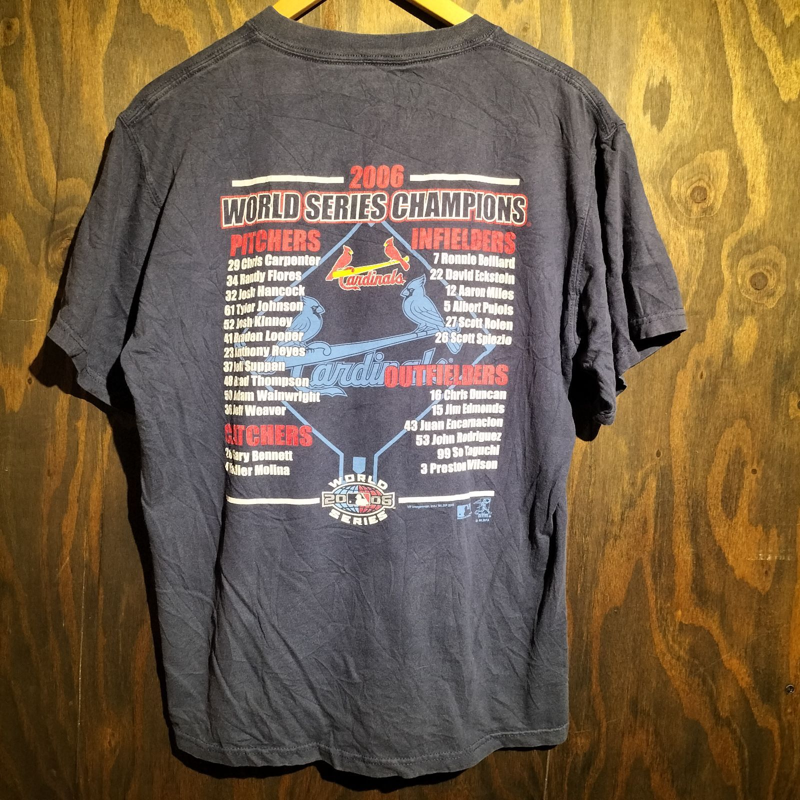 MLB セントルイス•カージナルス 2006年ワールドシリーズ優勝記念T