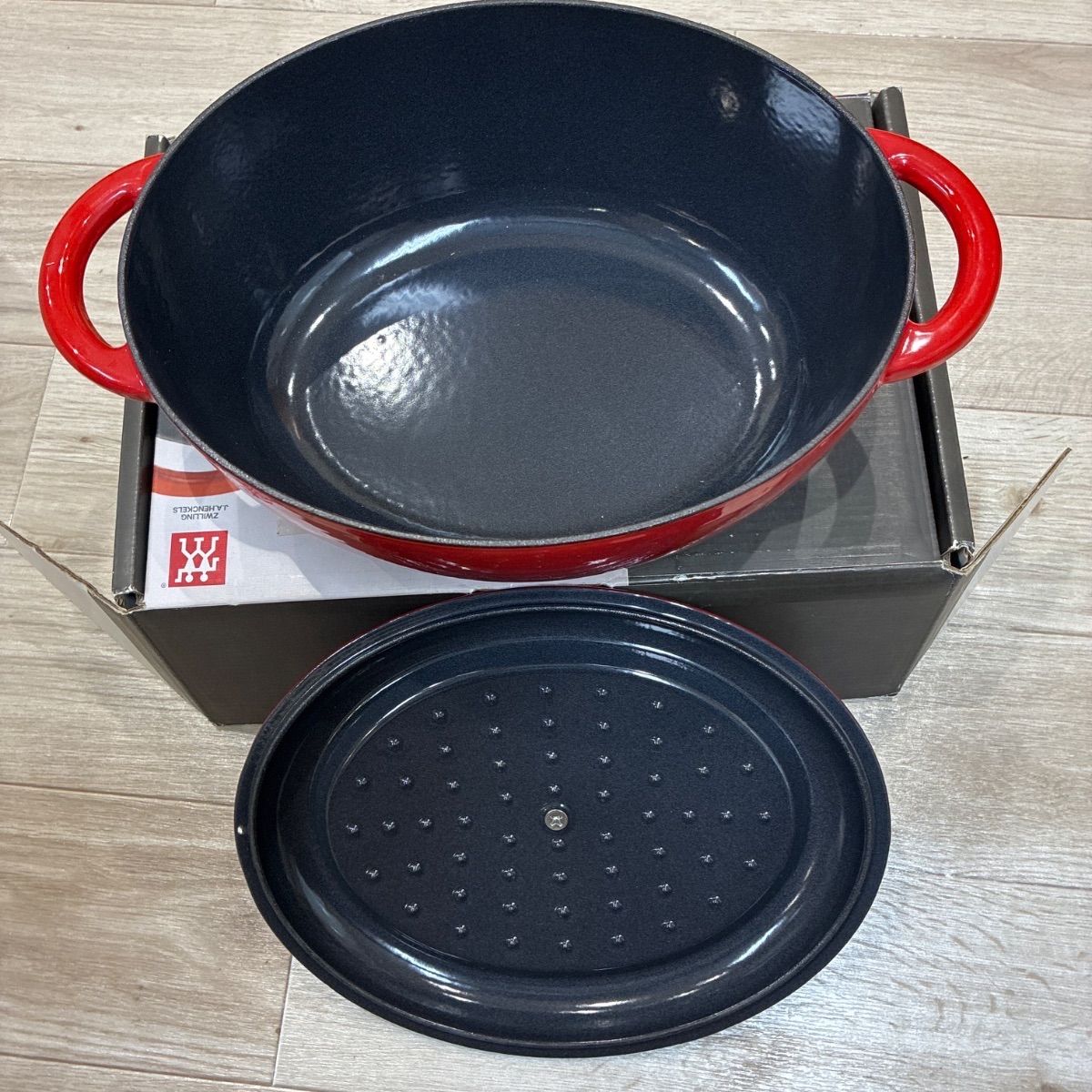 新品未使用 ZWILLNG J.A. Henckels 鋳物ホーロー鍋 29cm - メルカリ 新品未使用 ZWILLNG J.A. Henckels 鋳物ホーロー鍋 29cm - メルカリ