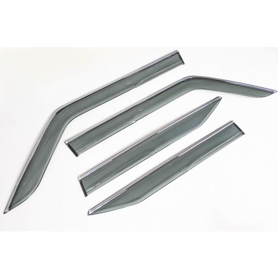 ベンツ　Ｂクラス　Ｗ２４６ 　メッキモール・金具付　ドア バイザー ベンツ 純正部品 アクセサリー】 新品 ドアバイザー 1台分 W246