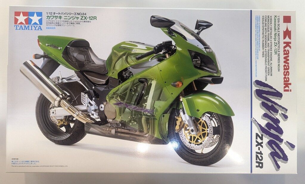 タミヤ 1/12オートバイシリーズ No.84 カワサキ ニンジャ ZX-12R