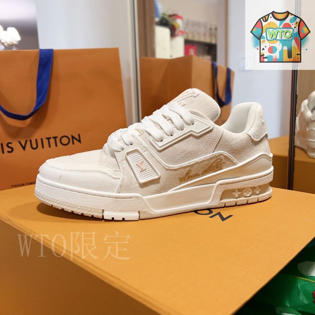 Louis Vuitton LV Trainer スニーカー カジュアルシューズ31-3