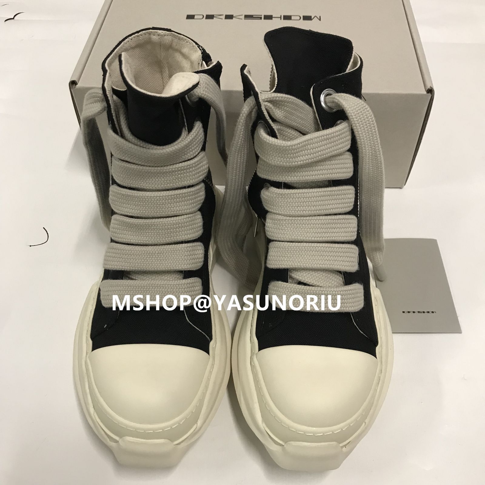 Rick Owens Drkshdw abstract sneakers 42