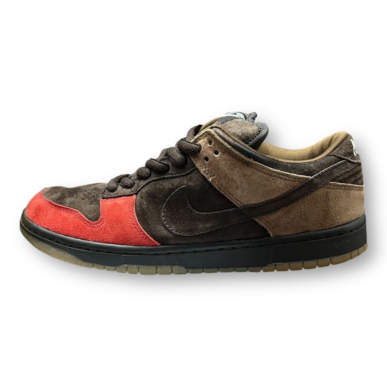 NIKE SB Dunk Low Bison 304292-226 つま赤 ダンク スニーカー