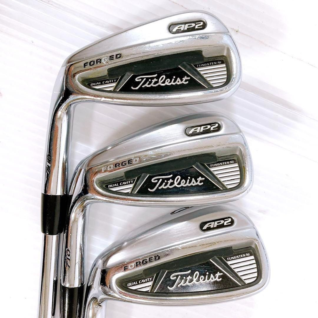 タイトリストアイアン ap2 710。軟鉄鍛造 レフティ Titleist