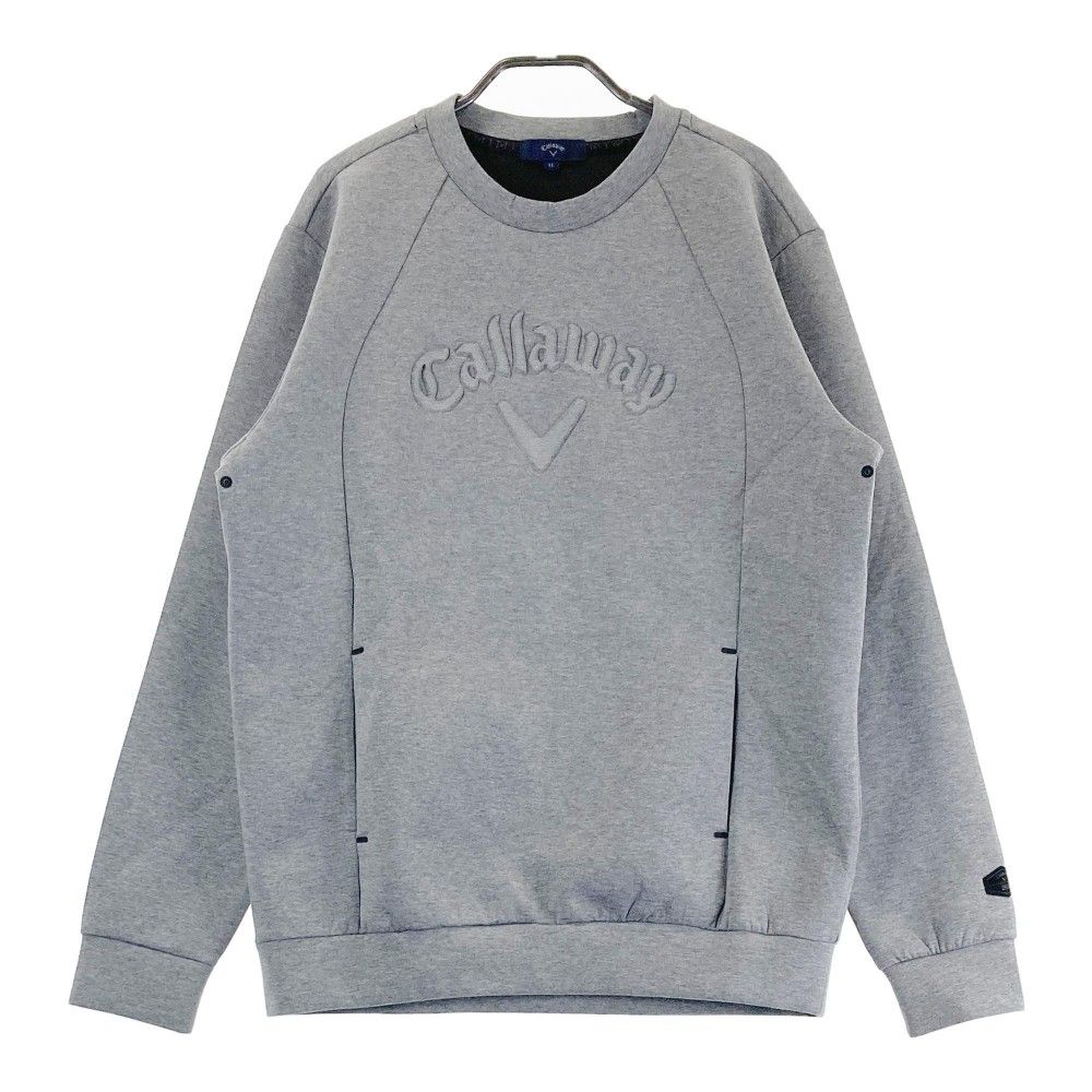 サイズ：LL CALLAWAY キャロウェイ  スウェット  グレー系 [240101451712] ゴルフウェア メンズ ストスト サイズ：LL CALLAWAY キャロウェイ スウェット グレー系