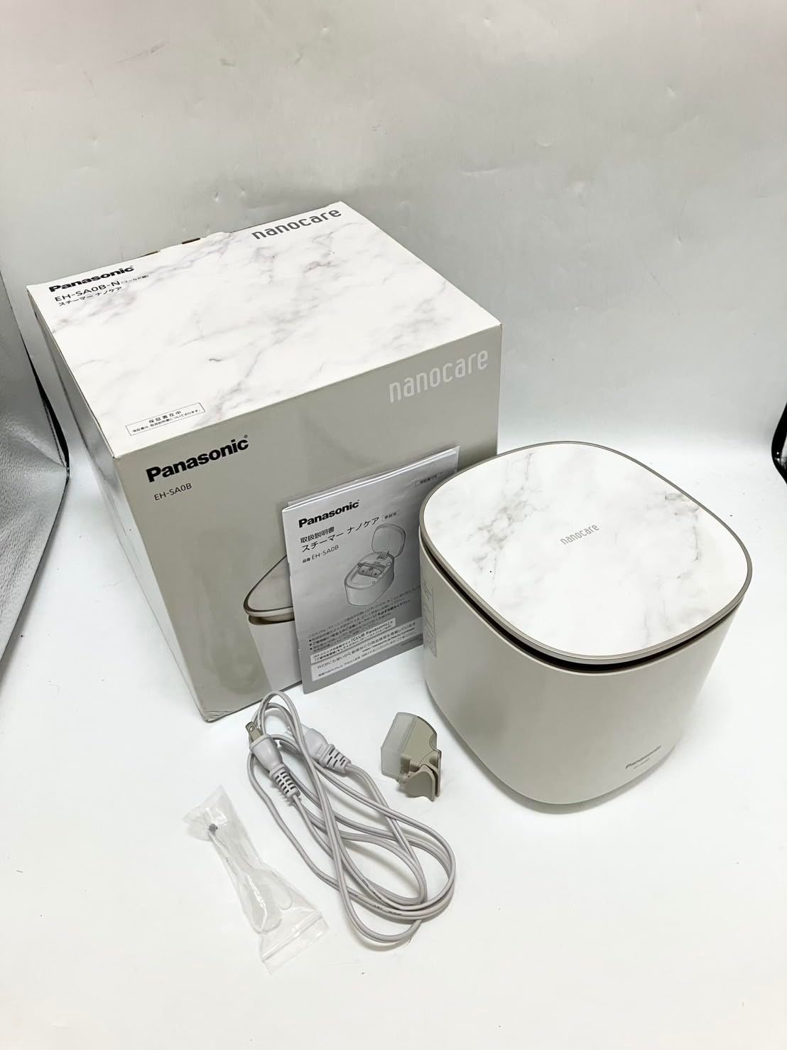 No.3801 パナソニック スチーマー ナノケア 温冷 化粧水ミストタイプ ダブル保湿 ゴールド調 EH-SA0B-N
